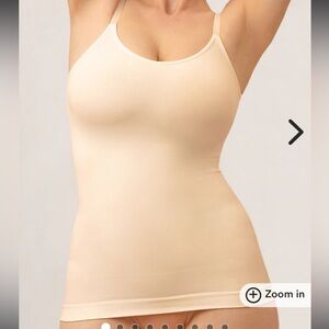 Shapermint Essentials All Day Every Day Scoop Neck Cami XL Nude compression